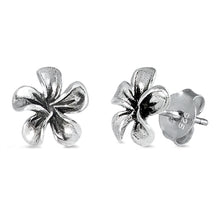 Load image into Gallery viewer, Sterling Silver Hawaiian Plumeria Flower
