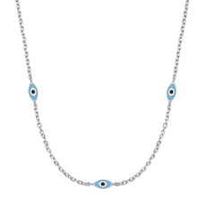 Load image into Gallery viewer, Sterling Silver Evil Eye Trio
