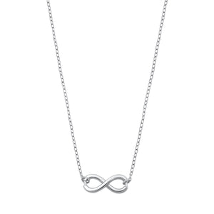 Sterling Silver Infinity Necklace