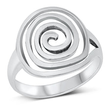 Load image into Gallery viewer, Sterling Silver Spiral Ring
