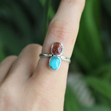 Load image into Gallery viewer, Sterling Silver Gemstone Chakra Ring
