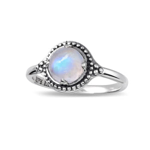 Sterling Silver Moonstone Wonderland Oval