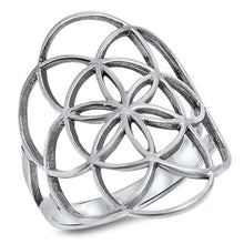 Load image into Gallery viewer, Sterling Silver Geometric Lattice Ring
