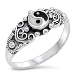 Yin Yang Circle Ring