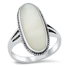 Load image into Gallery viewer, Mother of Pearl X-Large Oval
