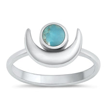 Load image into Gallery viewer, Turquoise Horn Ring
