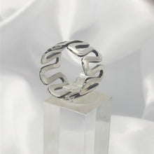 Load image into Gallery viewer, Sterling Silver Wave Fold Ring
