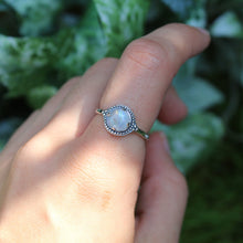 Load image into Gallery viewer, Sterling Silver Moonstone Wonderland Oval
