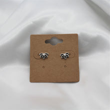 Load image into Gallery viewer, Sterling Silver Lotus Flower Studs
