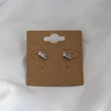 Load image into Gallery viewer, Sterling Silver Jewel Trio Studs
