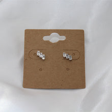 Load image into Gallery viewer, Sterling Silver Jewel Trio Studs
