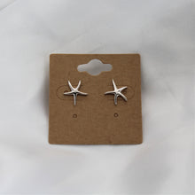 Load image into Gallery viewer, Sterling Silver Starfish Studs
