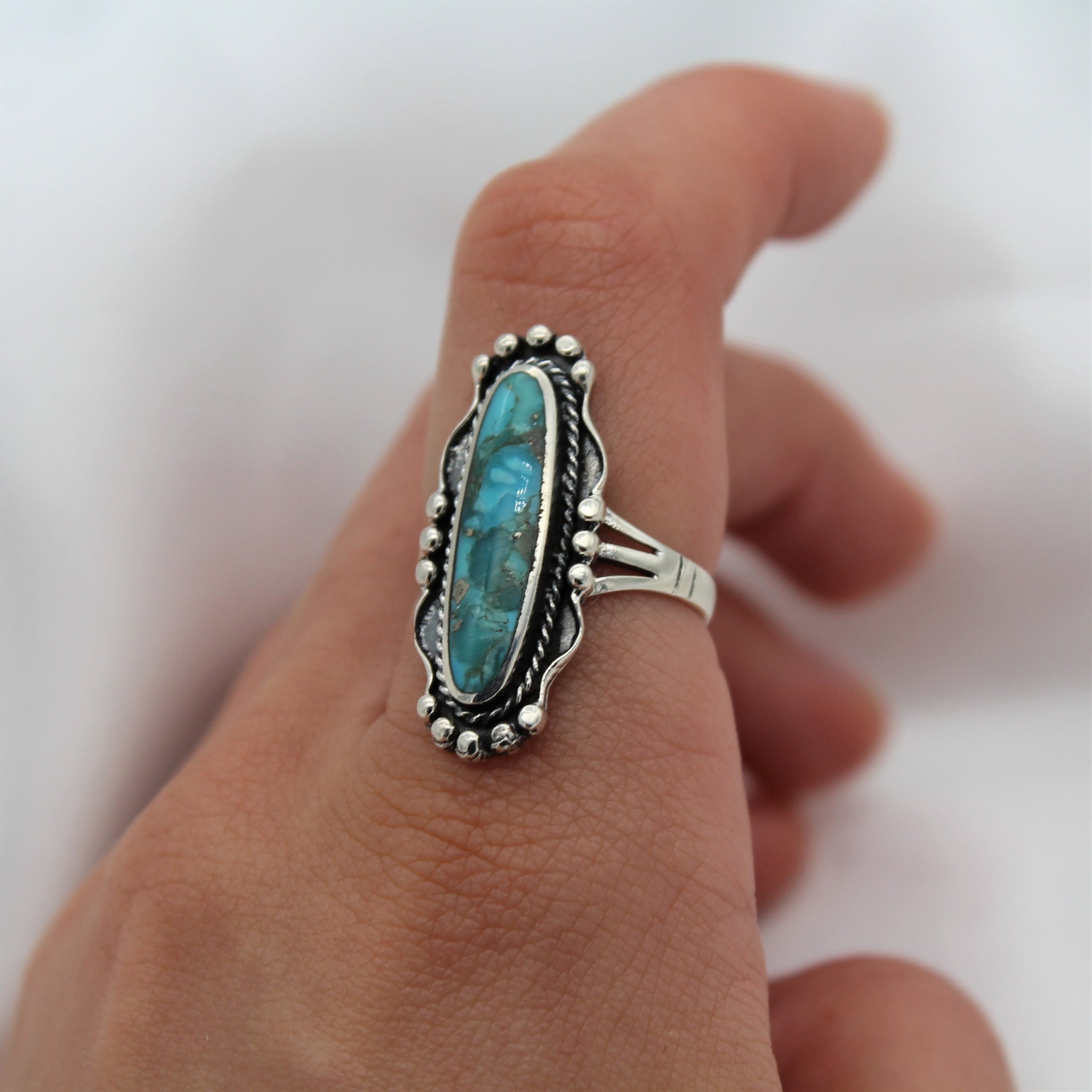 Turquoise 2025 slab ring