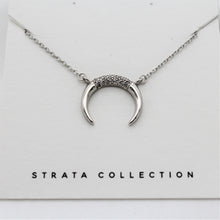 Load image into Gallery viewer, Sterling Silver Jewel Moon
