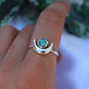 Turquoise Horn Ring