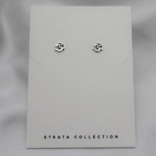 Load image into Gallery viewer, Sterling Silver Om Sign Studs
