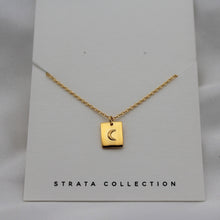 Load image into Gallery viewer, 18K Gold Vermeil Star and Moon Reversible Necklace
