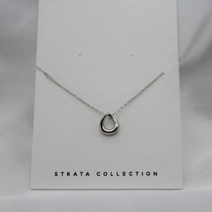 Sterling Silver Hollow Pendant