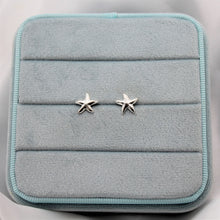 Load image into Gallery viewer, Sterling Silver Starfish Studs
