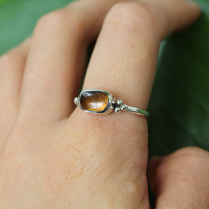 Sterling Silver Tigers Eye Ring