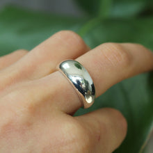 Load image into Gallery viewer, Sterling Silver Dome Chunky Ring
