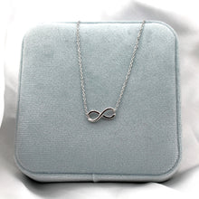 Load image into Gallery viewer, Sterling Silver Infinity Necklace
