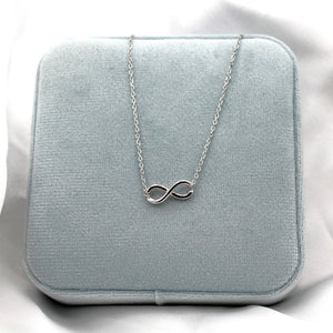 Sterling Silver Infinity Necklace